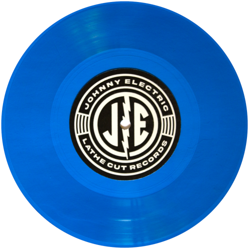 Blue Vinyl Record